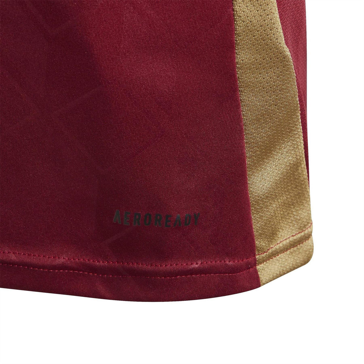 Red - Side - Adidas Childrens-Kids 2024 Belgium Home Shirt