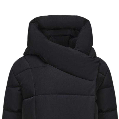Black - Side - Gelert Childrens-Kids Ottawa Plain Hooded Parka