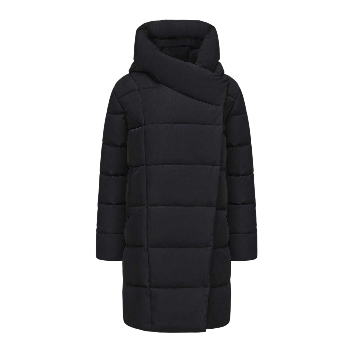 Black - Front - Gelert Childrens-Kids Ottawa Plain Hooded Parka