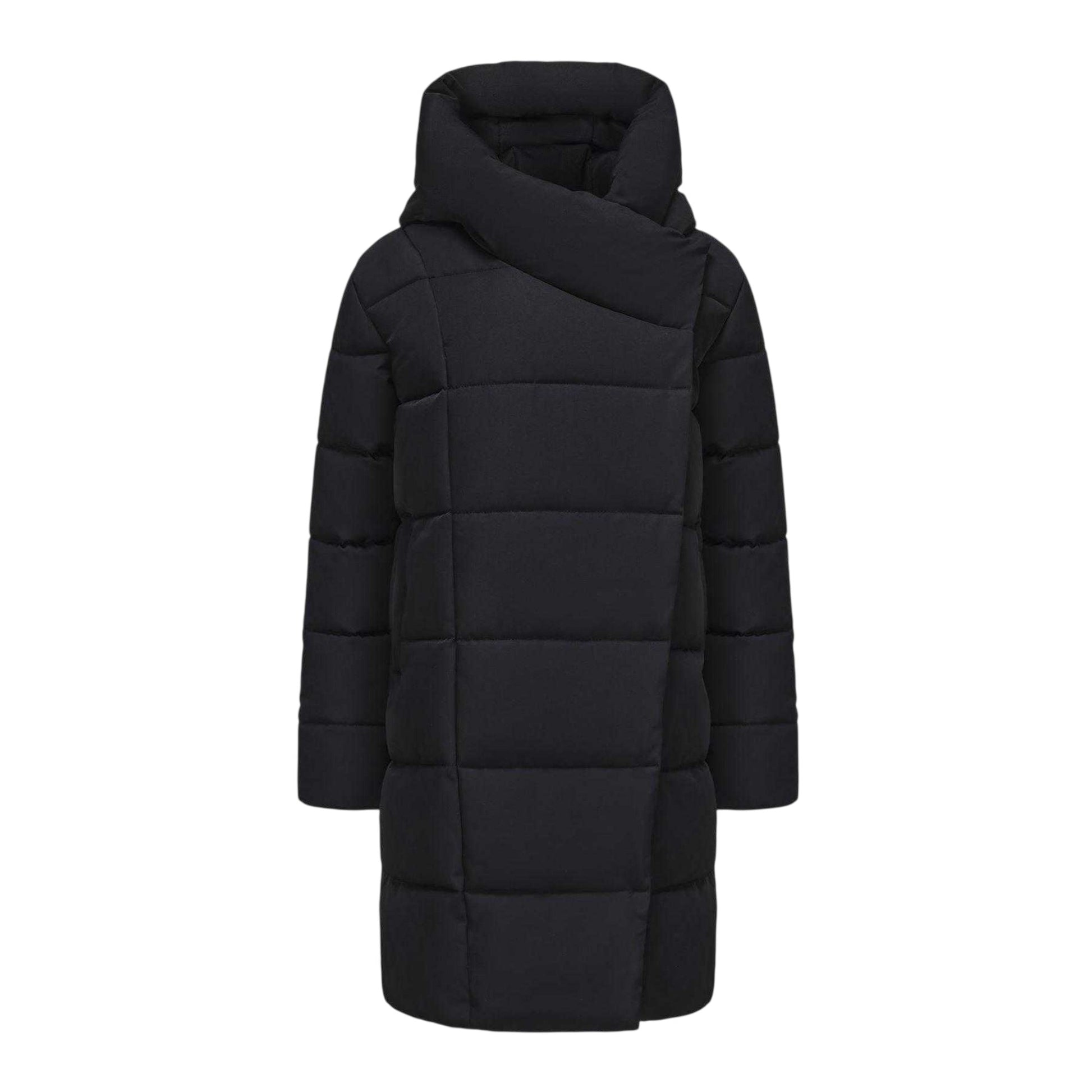 Black - Front - Gelert Childrens-Kids Ottawa Plain Hooded Parka