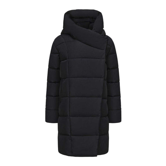 Black - Front - Gelert Childrens-Kids Ottawa Plain Hooded Parka
