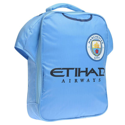Sky Blue - Side - Team Manchester City FC Lunch Bag