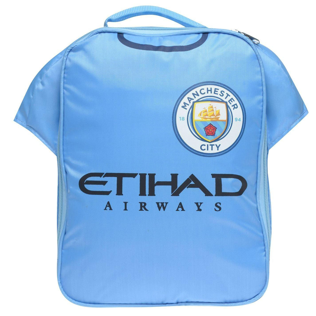 Sky Blue - Front - Team Manchester City FC Lunch Bag