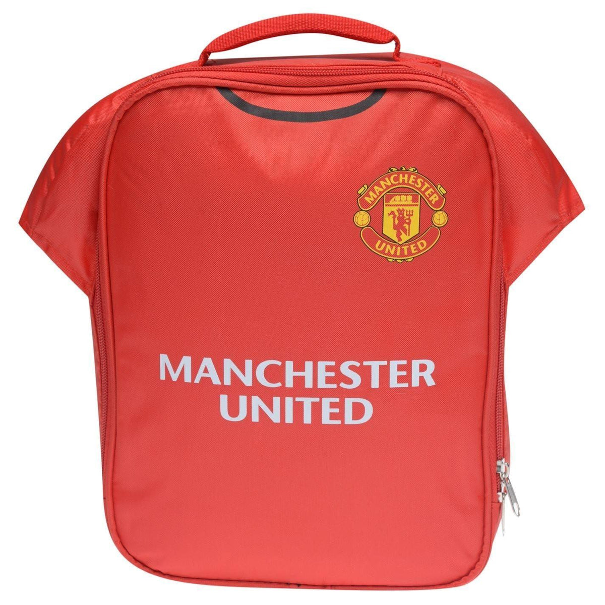 Red - Front - Team Manchester United FC Lunch Bag