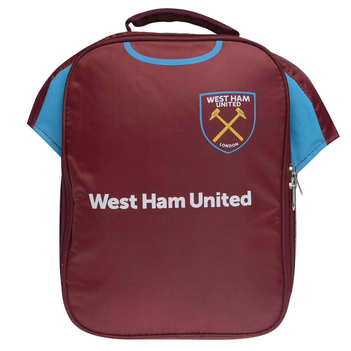 Wine Red - Front - Team West Ham United FC Lunch Bag