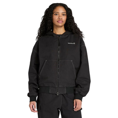 Black - Lifestyle - Timberland Unisex Adult Regular Full Zip Hoodie