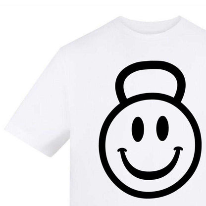 White - Side - AWD Mens Kettle Bell T-Shirt