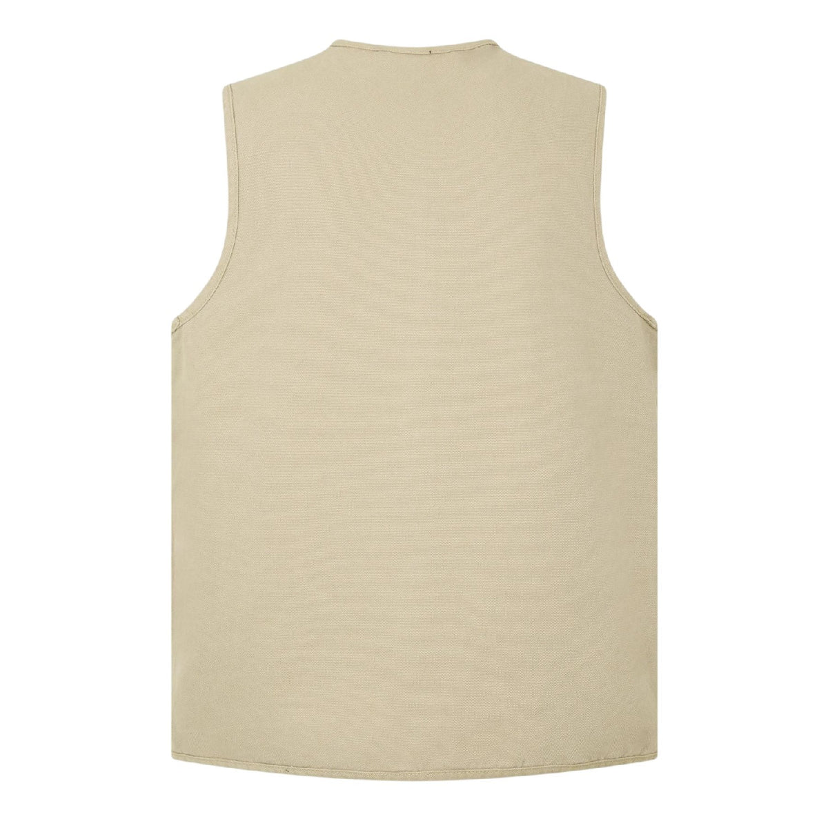 Desert Sand - Back - Dickies Mens Canvas Sleeveless Gilet