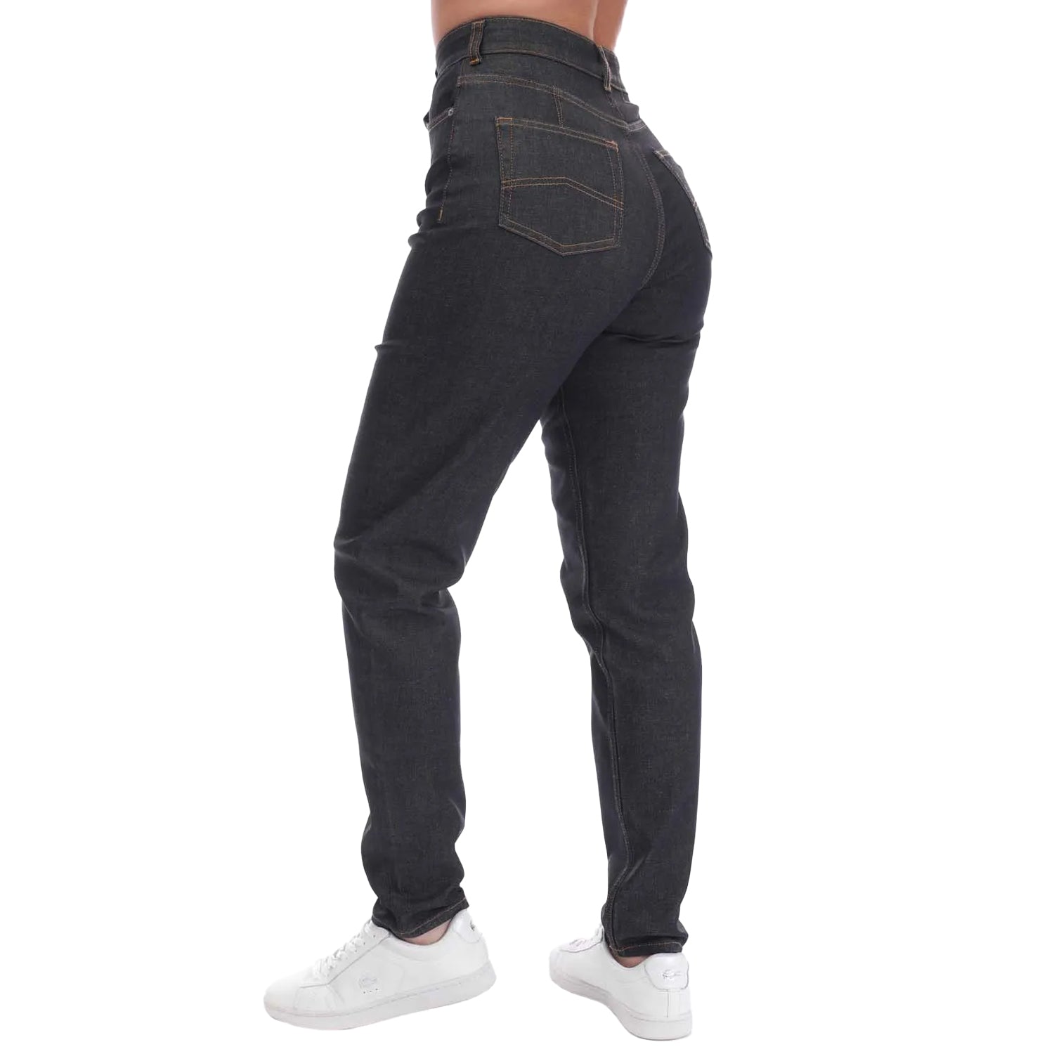 Denim - Back - Emporio Armani Womens-Ladies J29 Regular Jeans