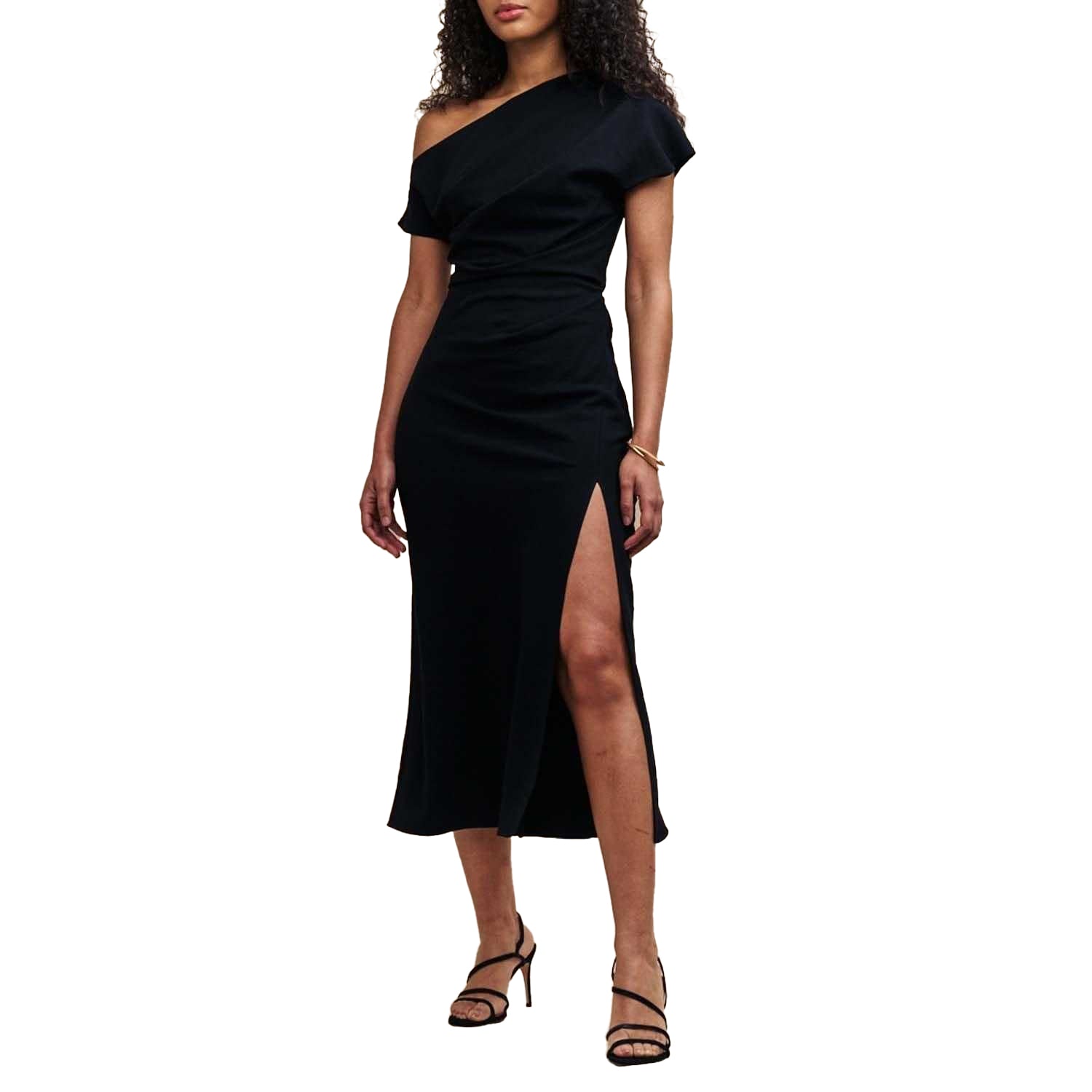 Black - Front - Nobody´s Child Womens-Ladies Katty Midaxi Dress