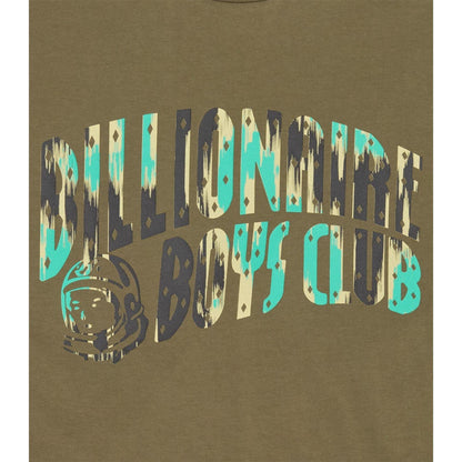 Khaki - Side - Billionaire Boys Club Unisex Adult Leopard Camo T-Shirt