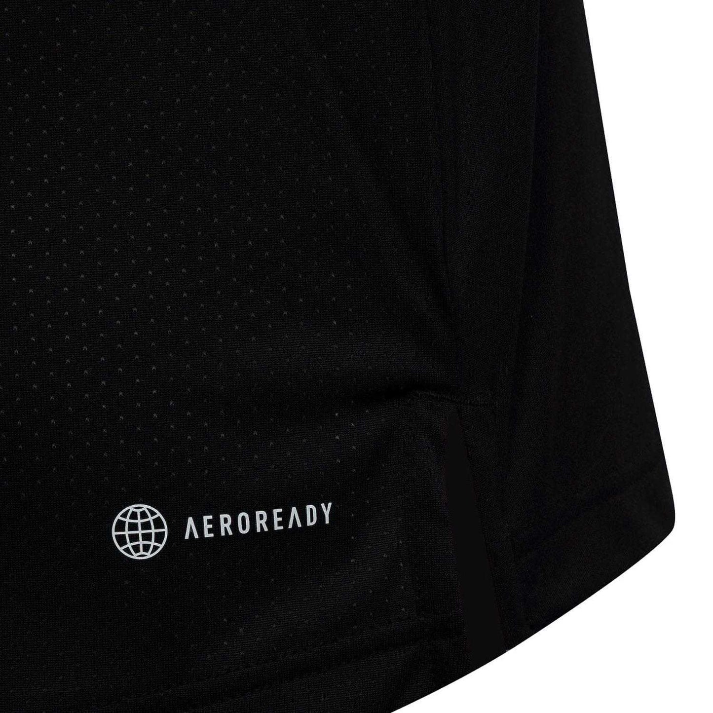 Black - Side - Adidas Childrens-Kids Club Tennis T-Shirt