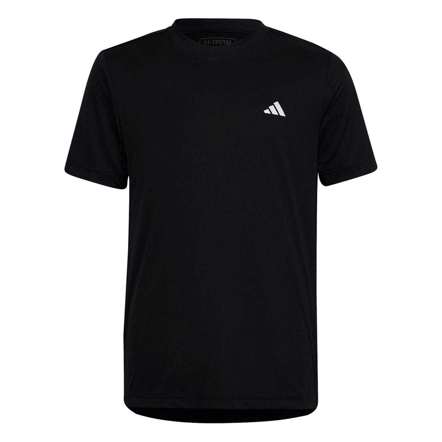 Black - Front - Adidas Childrens-Kids Club Tennis T-Shirt