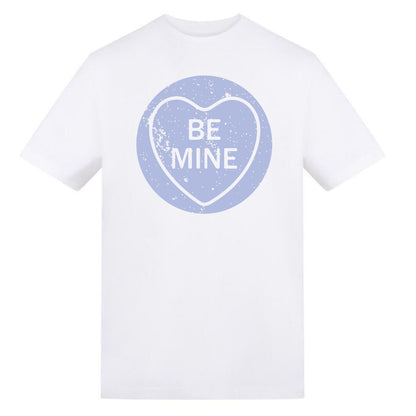 White - Front - AWD Unisex Adult Be Mine Valentine`s Day T-Shirt
