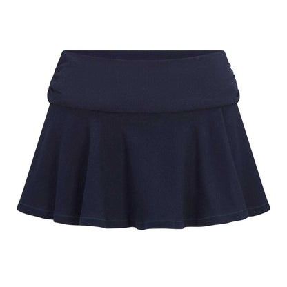 Navy - Front - Skims Womens-Ladies Plain Foldover Skirt