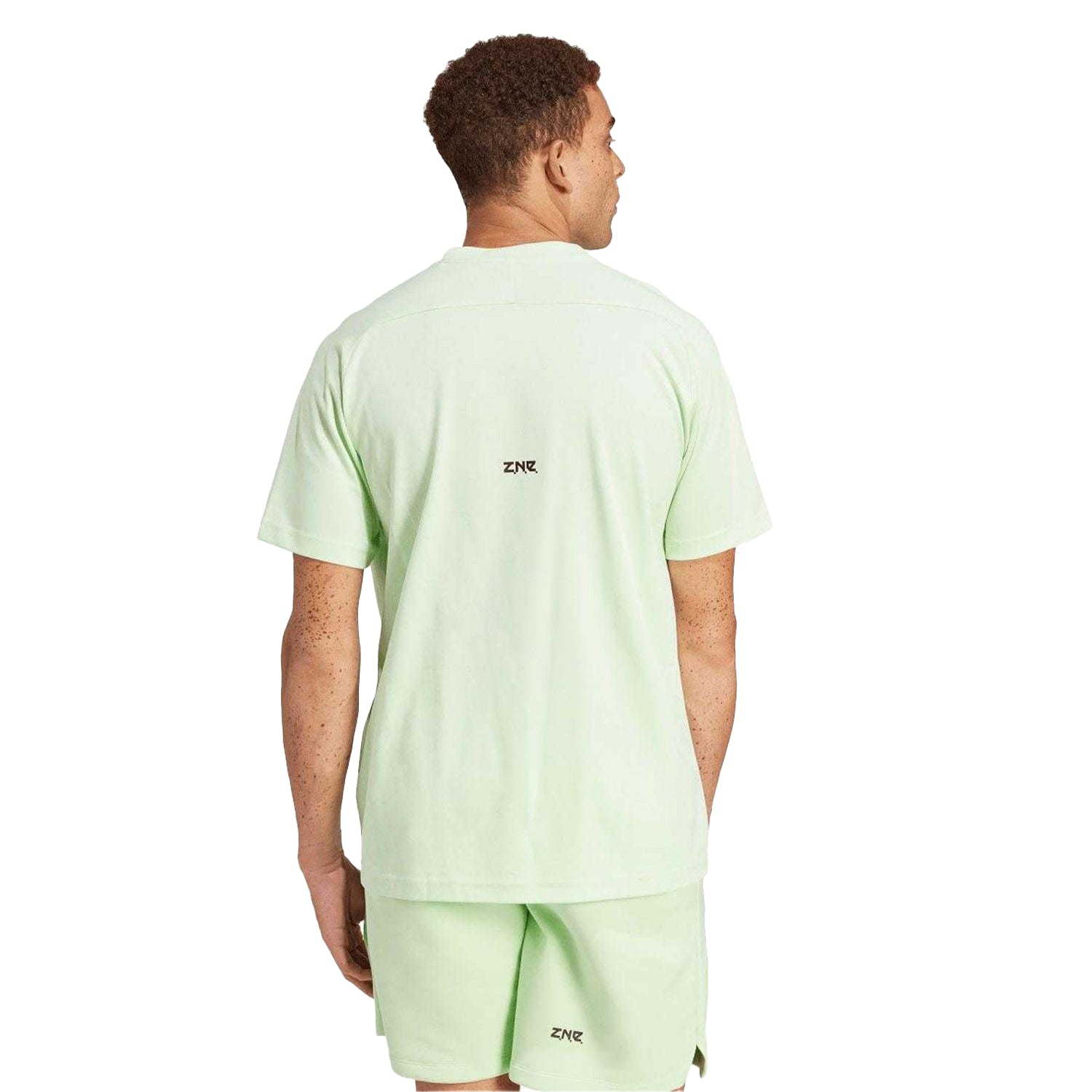 Green - Back - Adidas Mens Z.N.E. T-Shirt