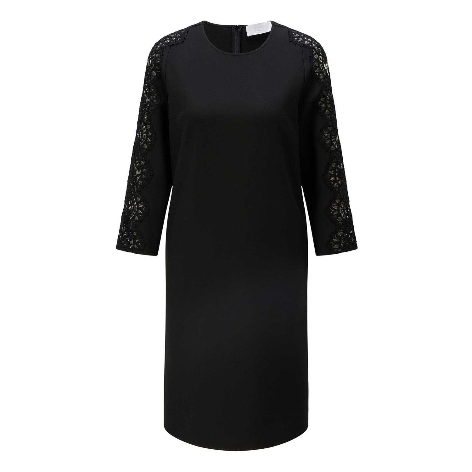 Black - Front - Boss Womens-Ladies Dila Dress