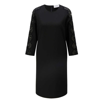 Black - Front - Boss Womens-Ladies Dila Dress