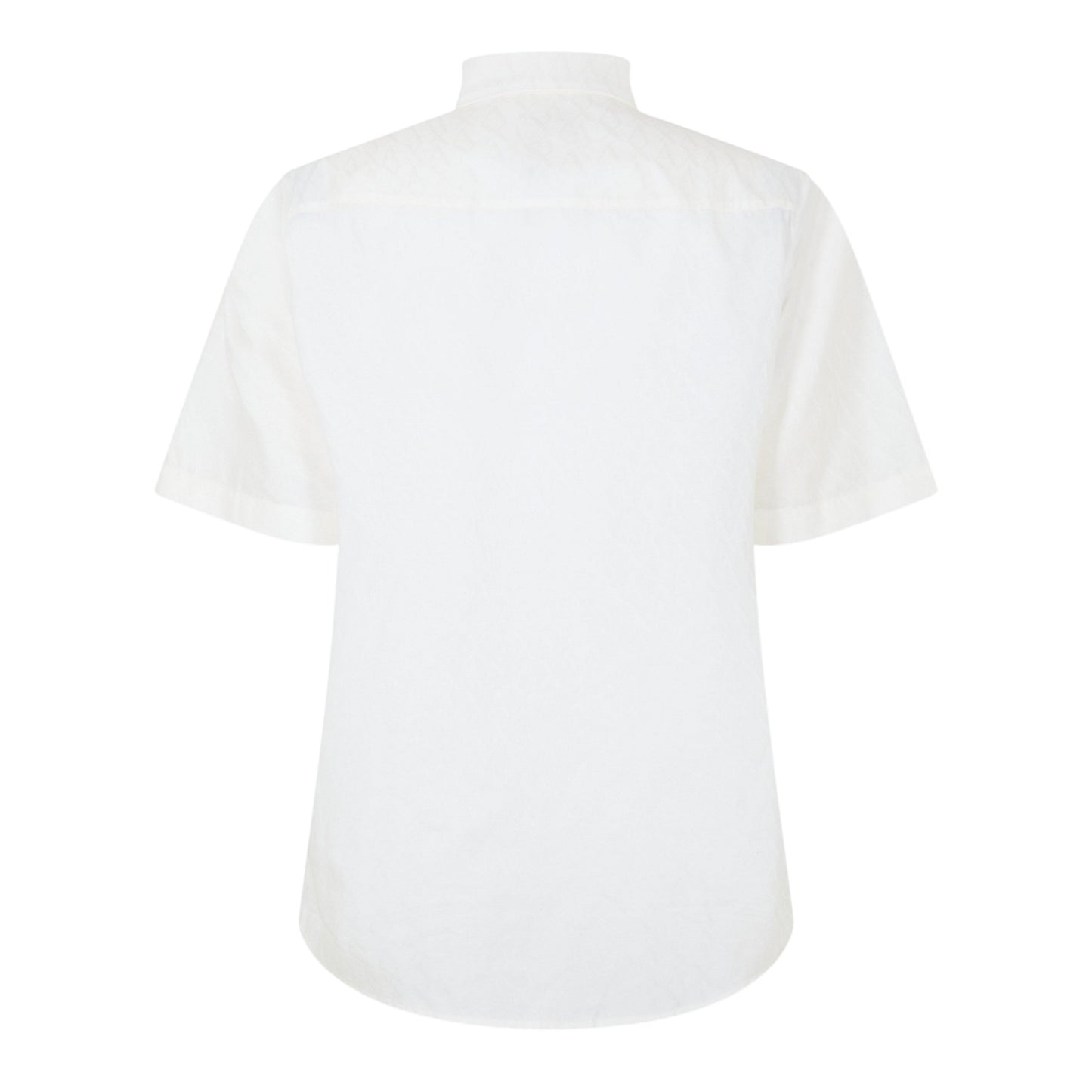 Off White - Back - Armani Exchange Mens Plain Shirt