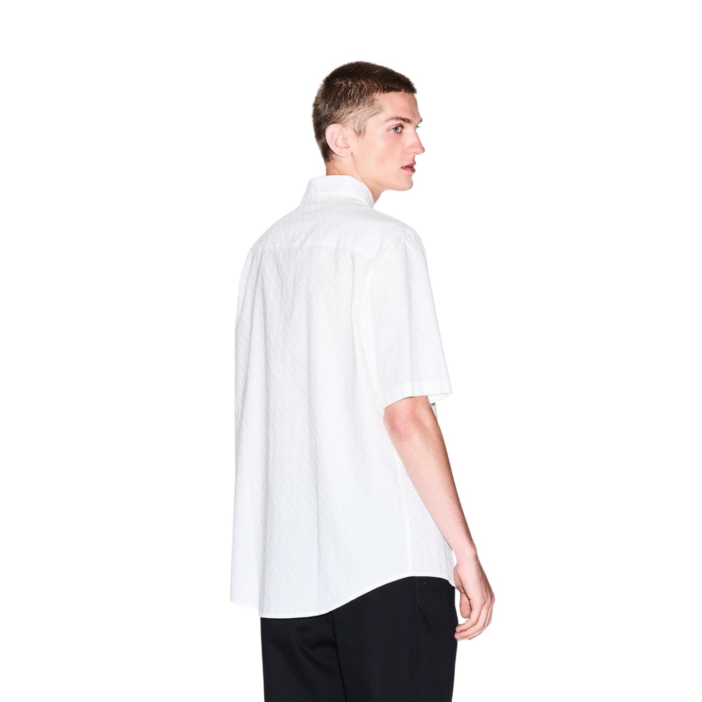 Off White - Lifestyle - Armani Exchange Mens Plain Shirt