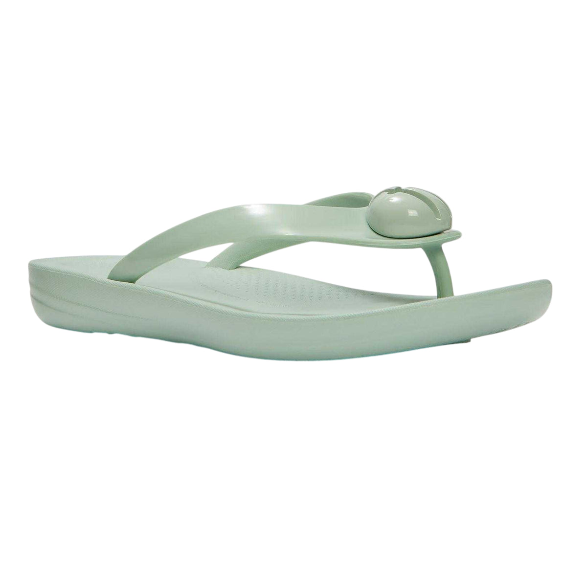 Mint Green - Back - FitFlop Womens-Ladies Platform Flip Flops
