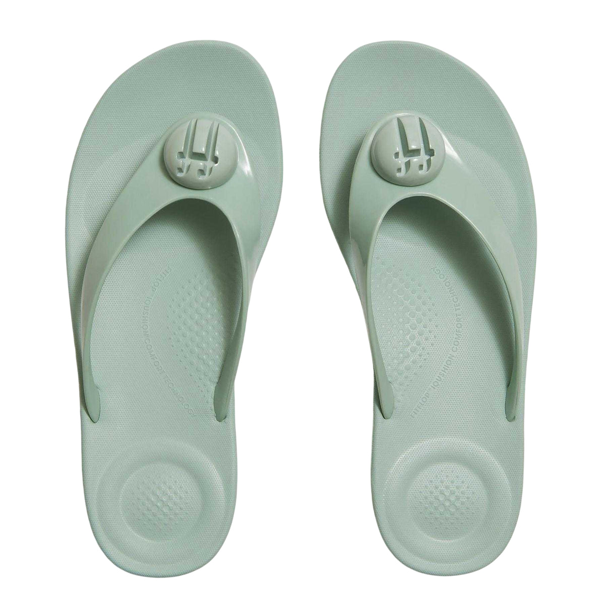 Mint Green - Lifestyle - FitFlop Womens-Ladies Platform Flip Flops