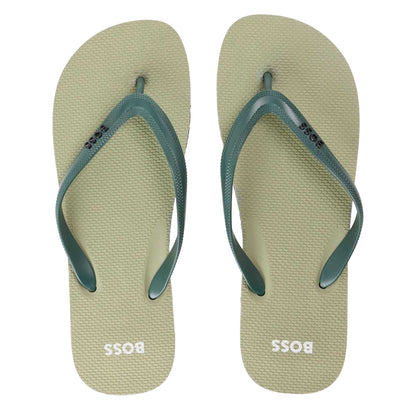 Mid Green - Lifestyle - Boss Mens Tracy Logo Sliders