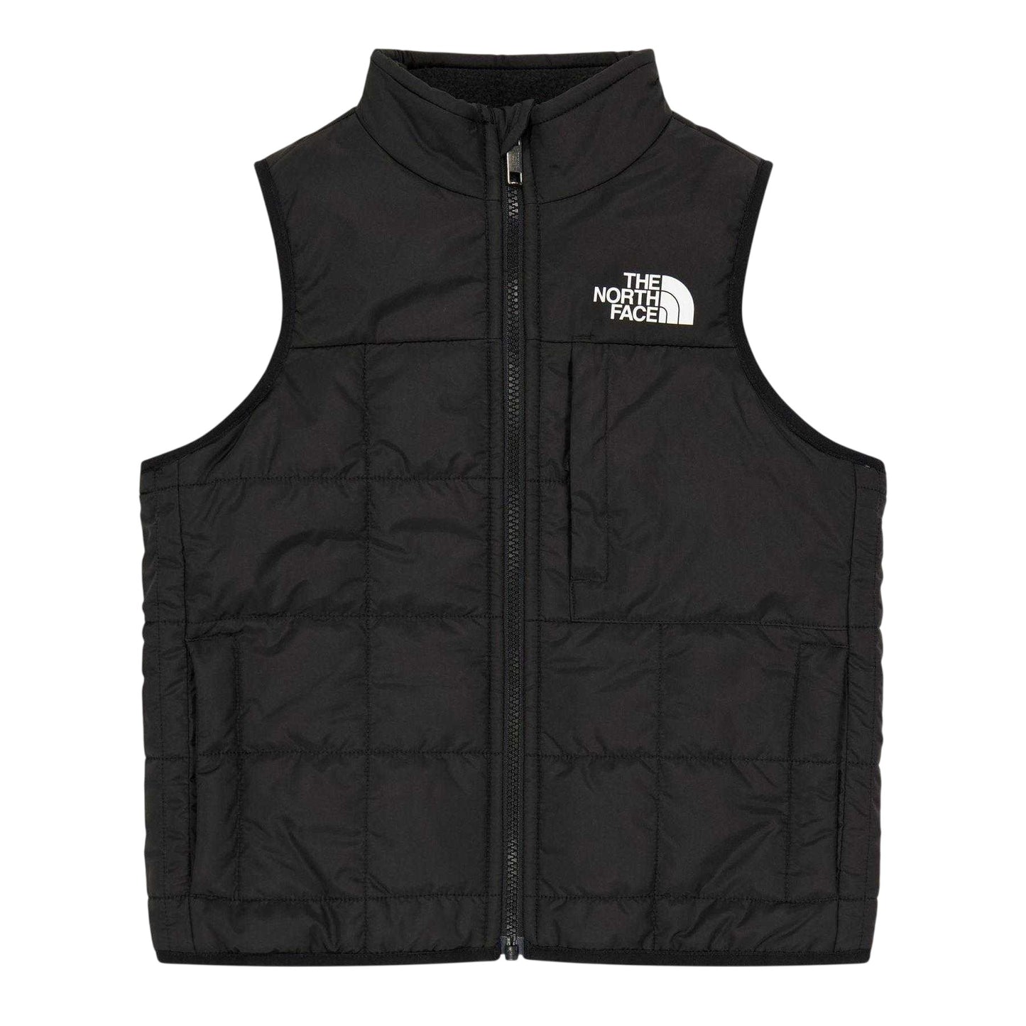 Black - Front - The North Face Childrens-Kids Reversible Sleeveless Gilet