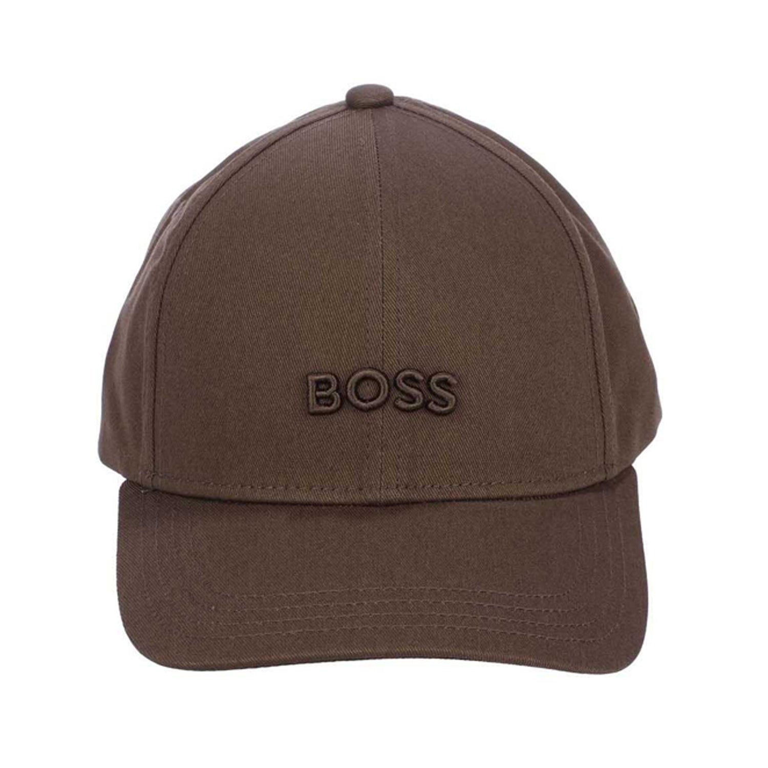 Green - Front - Boss Zed Embroidered Logo Baseball Cap