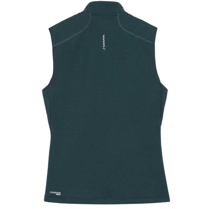 Green - Back - Puma Womens-Ladies Cloudspun Sleeveless Running Vest
