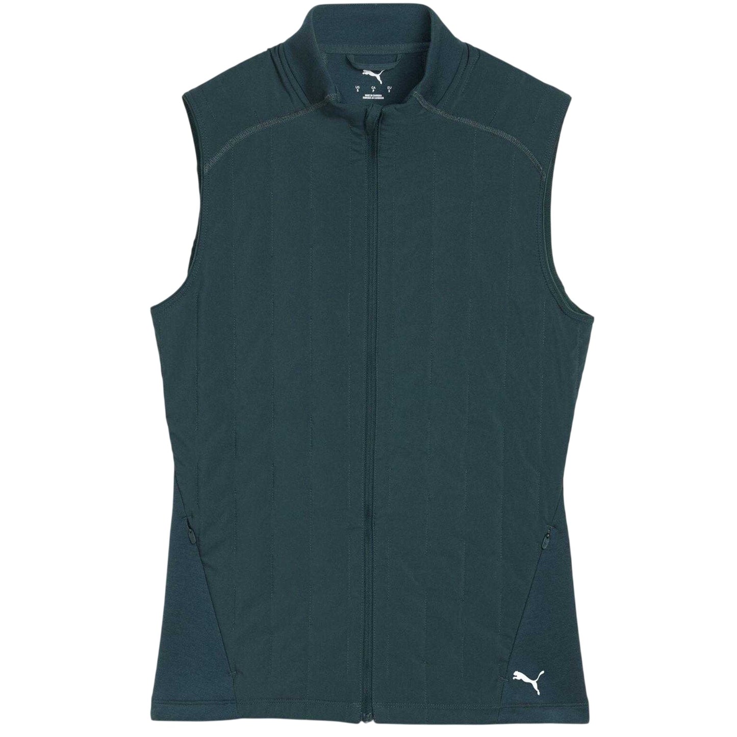 Green - Front - Puma Womens-Ladies Cloudspun Sleeveless Running Vest