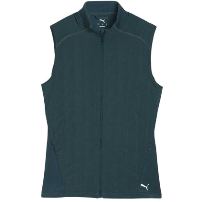 Green - Front - Puma Womens-Ladies Cloudspun Sleeveless Running Vest