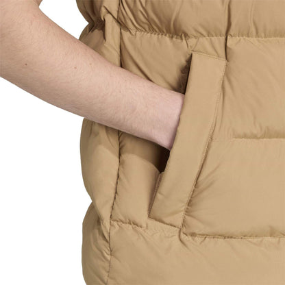 Brown - Side - Adidas Mens Originals Body Warmer