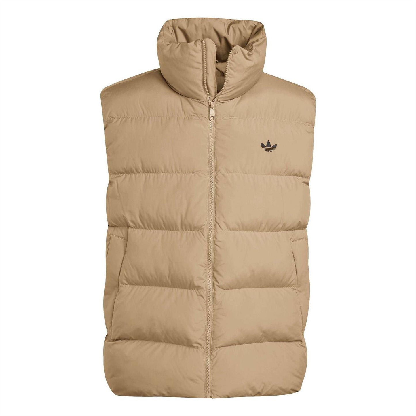 Brown - Front - Adidas Mens Originals Body Warmer