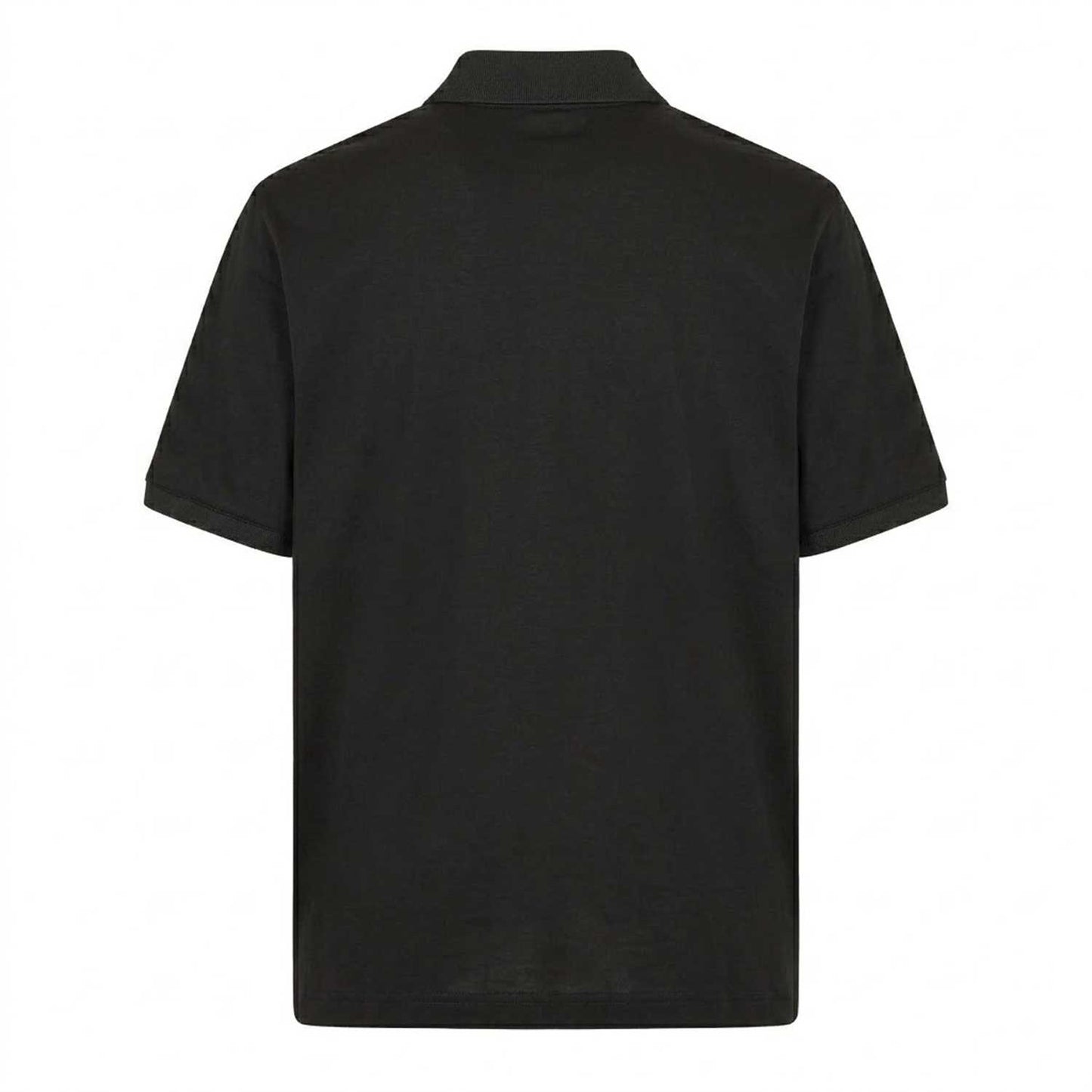Black - Back - Armani Exchange Mens Short-Sleeved Polo Shirt