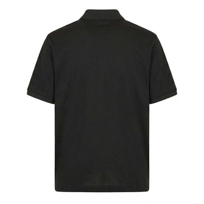 Black - Back - Armani Exchange Mens Short-Sleeved Polo Shirt