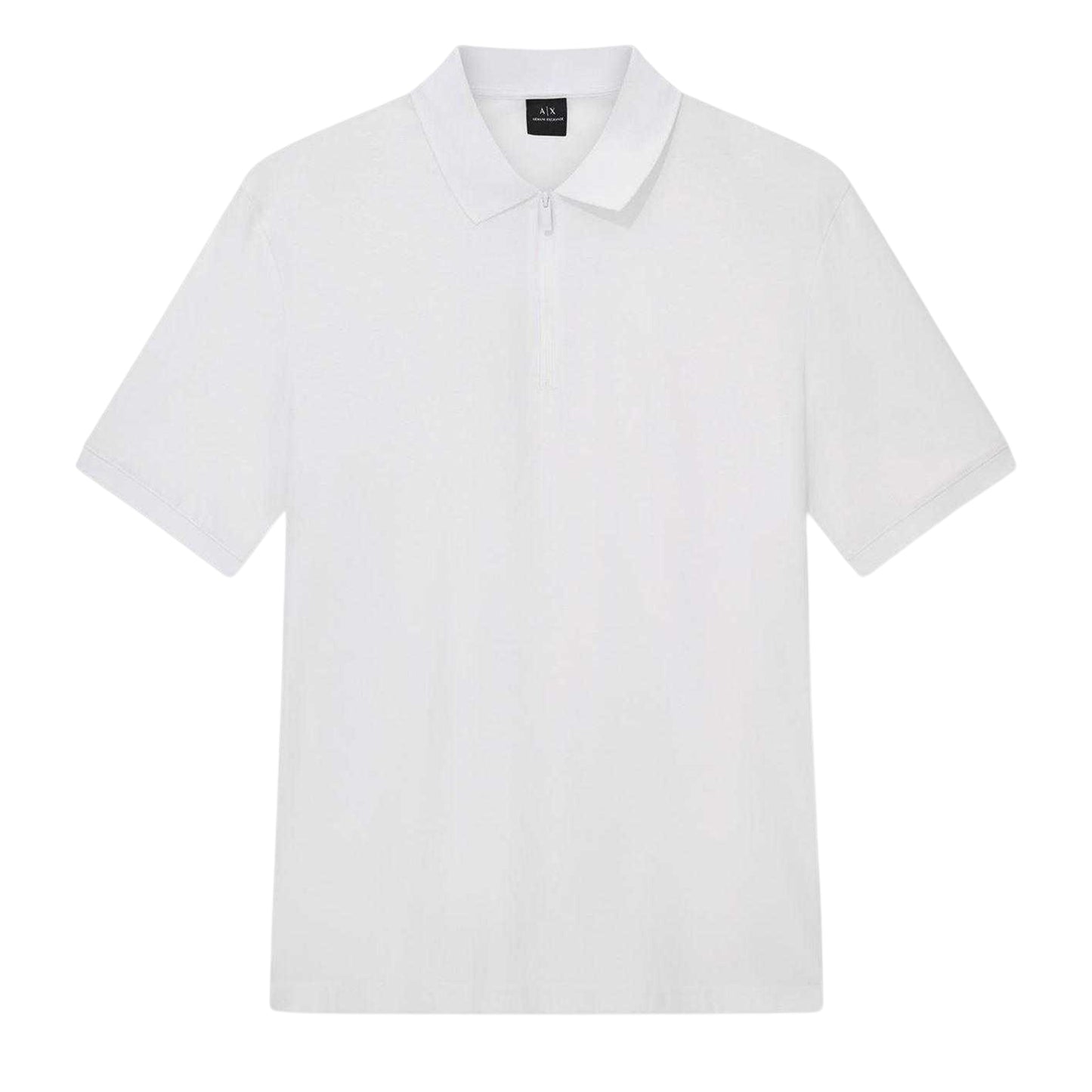 White - Front - Armani Exchange Mens Short-Sleeved Polo Shirt