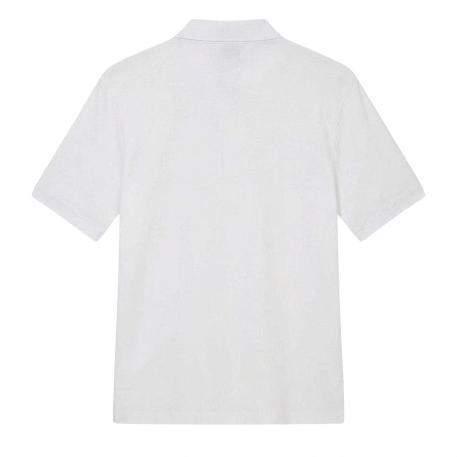 White - Back - Armani Exchange Mens Short-Sleeved Polo Shirt