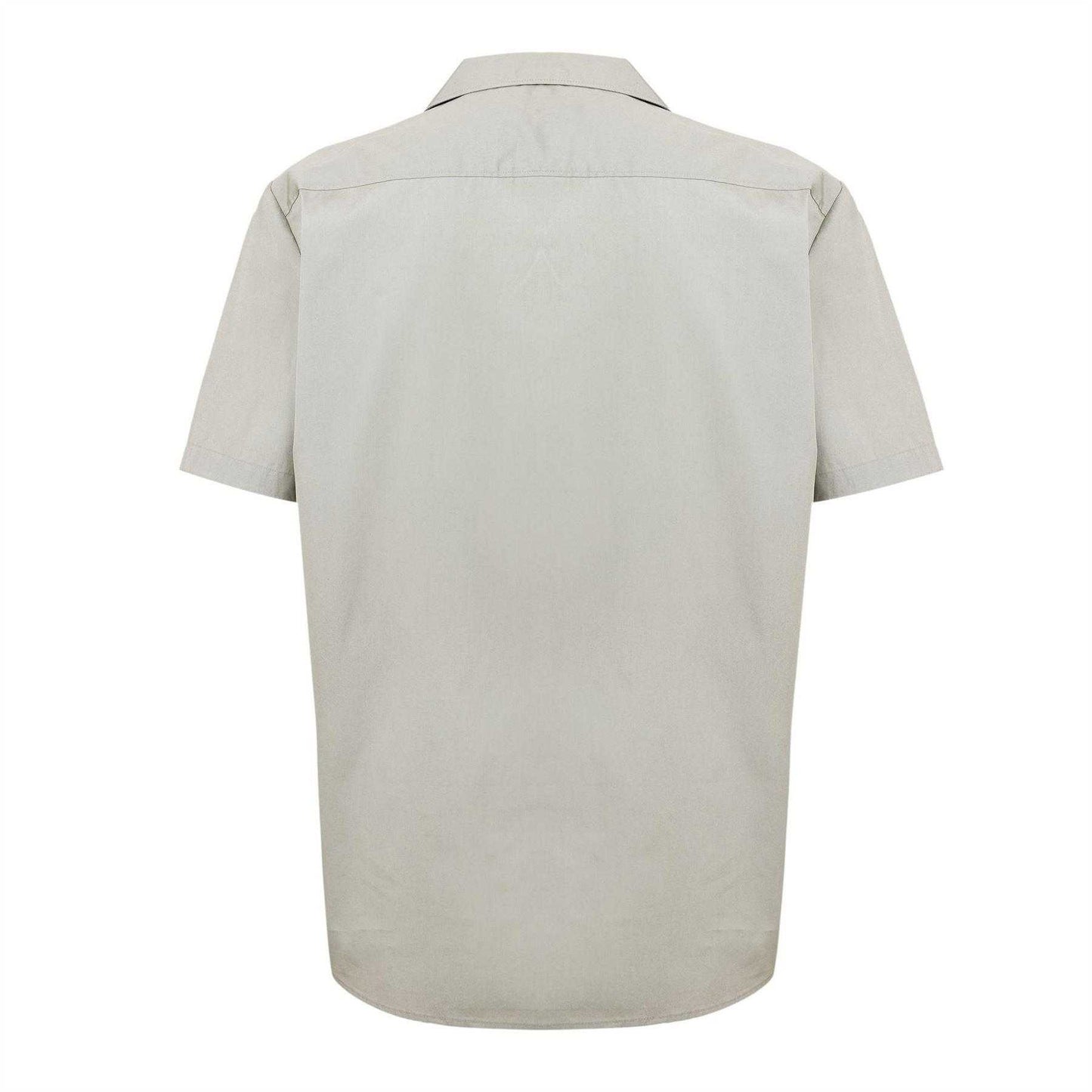 Green - Back - Hugo Mens Ellino Relaxed Fit Short-Sleeved Shirt