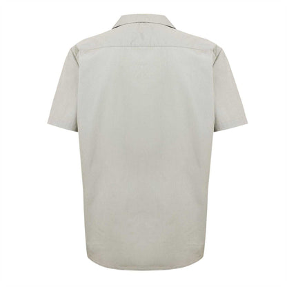 Green - Back - Hugo Mens Ellino Relaxed Fit Short-Sleeved Shirt