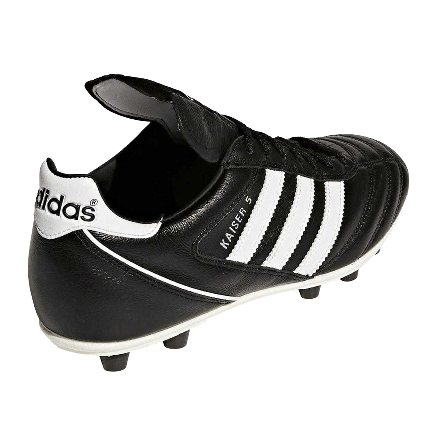 Black - Back - Adidas Mens Kaiser 5 Liga Leather Firm Ground Football Boots