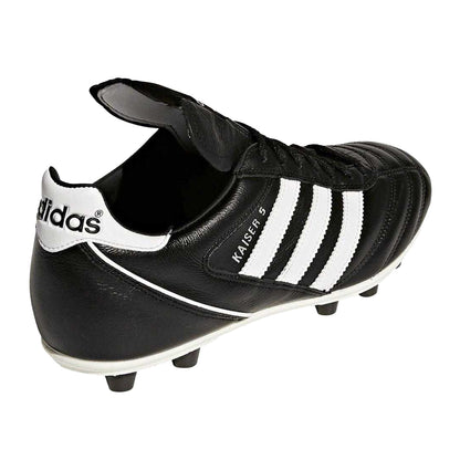 Black - Back - Adidas Mens Kaiser 5 Liga Leather Firm Ground Football Boots