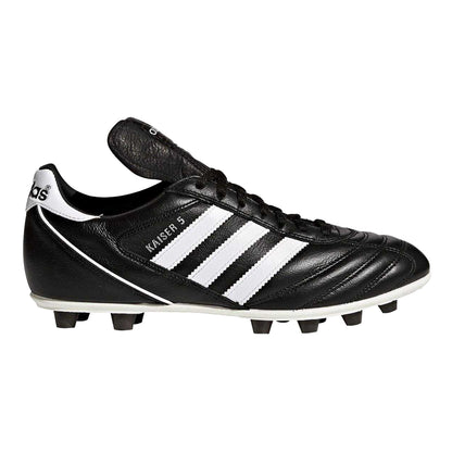 Black - Front - Adidas Mens Kaiser 5 Liga Leather Firm Ground Football Boots