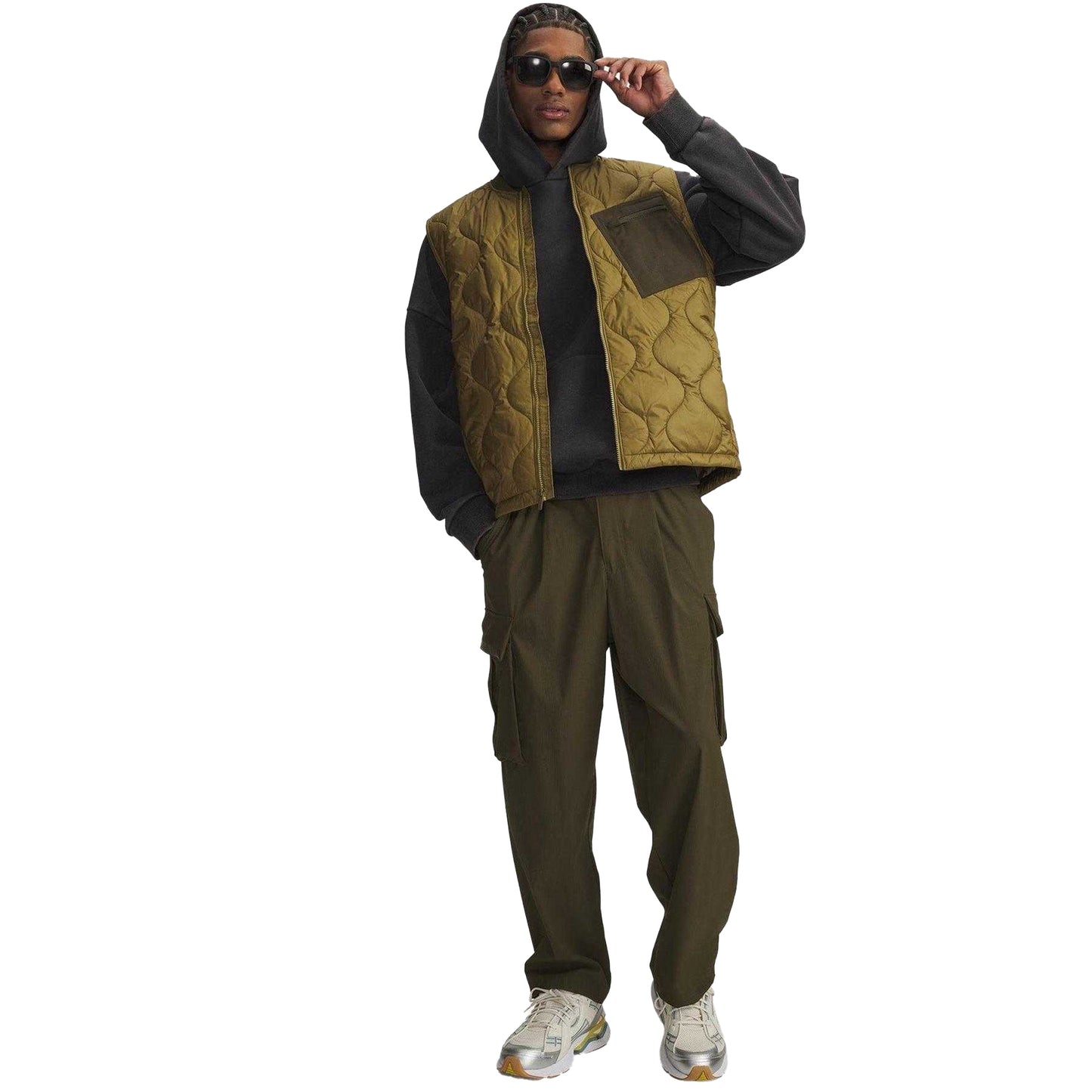 Green - Lifestyle - Under Armour Mens Heritage Gilet
