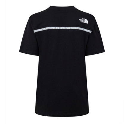 Black - Back - The North Face Womens-Ladies Oversized Short-Sleeved T-Shirt