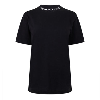 Black - Front - The North Face Womens-Ladies Oversized Short-Sleeved T-Shirt