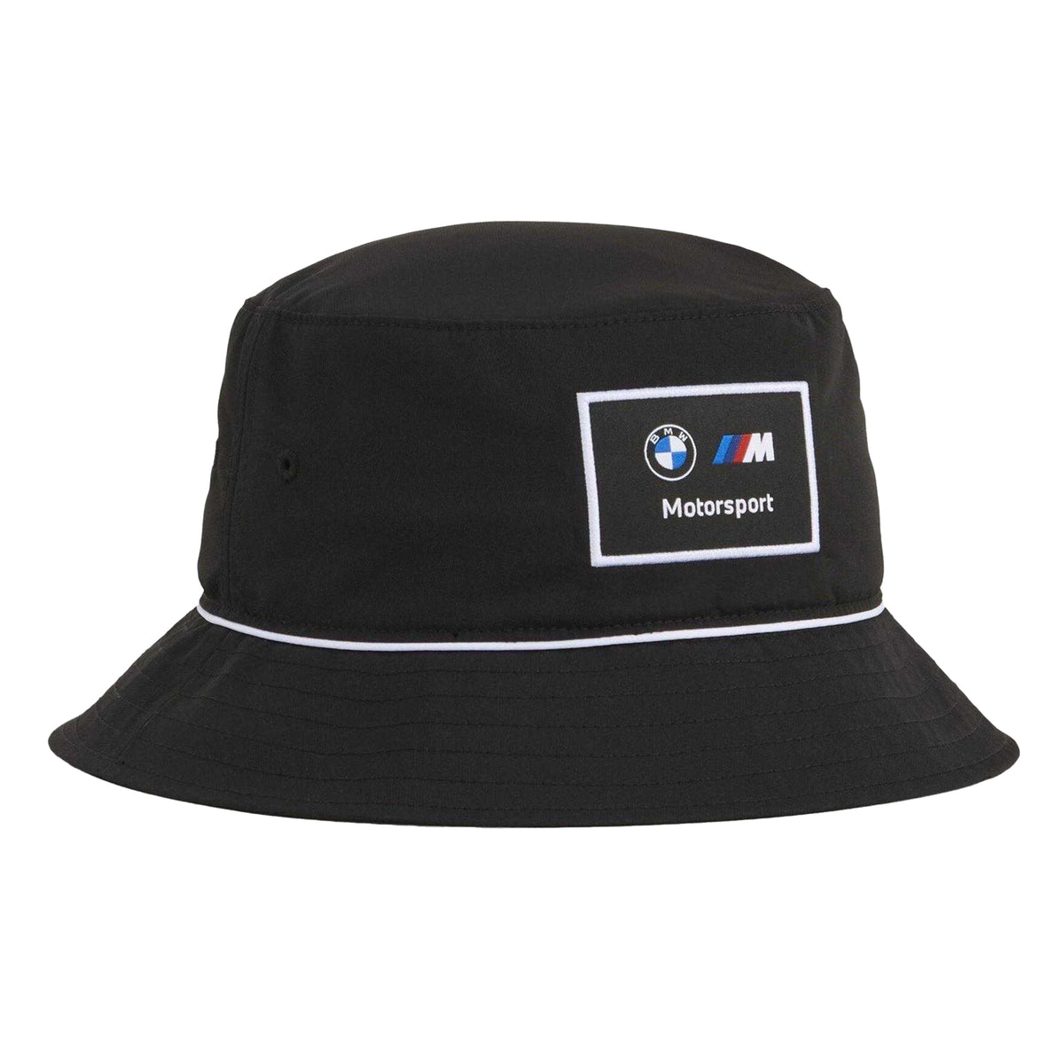 Black - Front - Puma MMS BMW Bucket Hat
