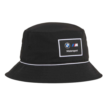 Black - Front - Puma MMS BMW Bucket Hat