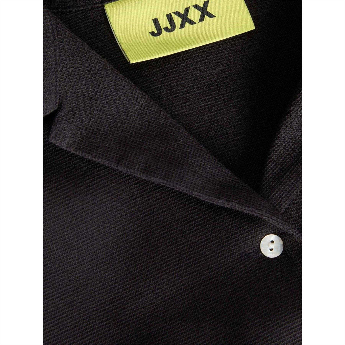 Black - Lifestyle - JJXX Womens-Ladies Waffle 3-4 Sleeve Shirt