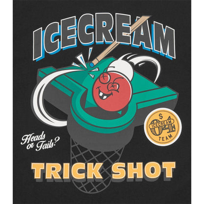 Black - Lifestyle - ICECREAM Mens Graphic Print Regular T-Shirt
